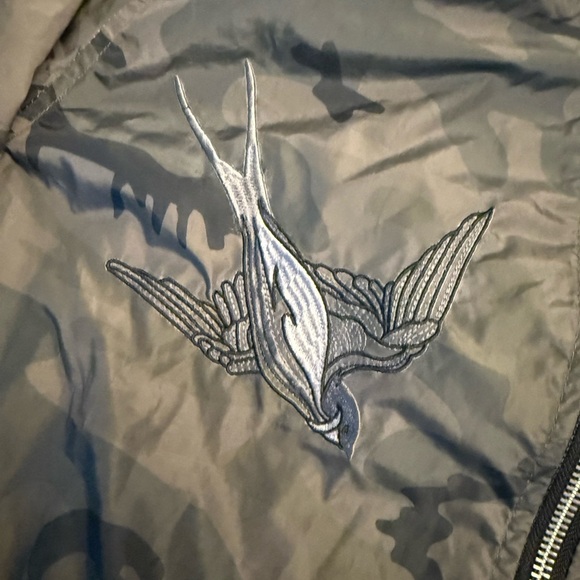Camo Bomber Jacket x Rock & Republic XL - Picture 5 of 7